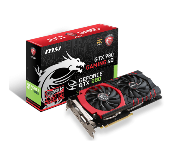 MSI GeForce GTX980 4096MB 256bit GAMING - 209228 - zdjęcie